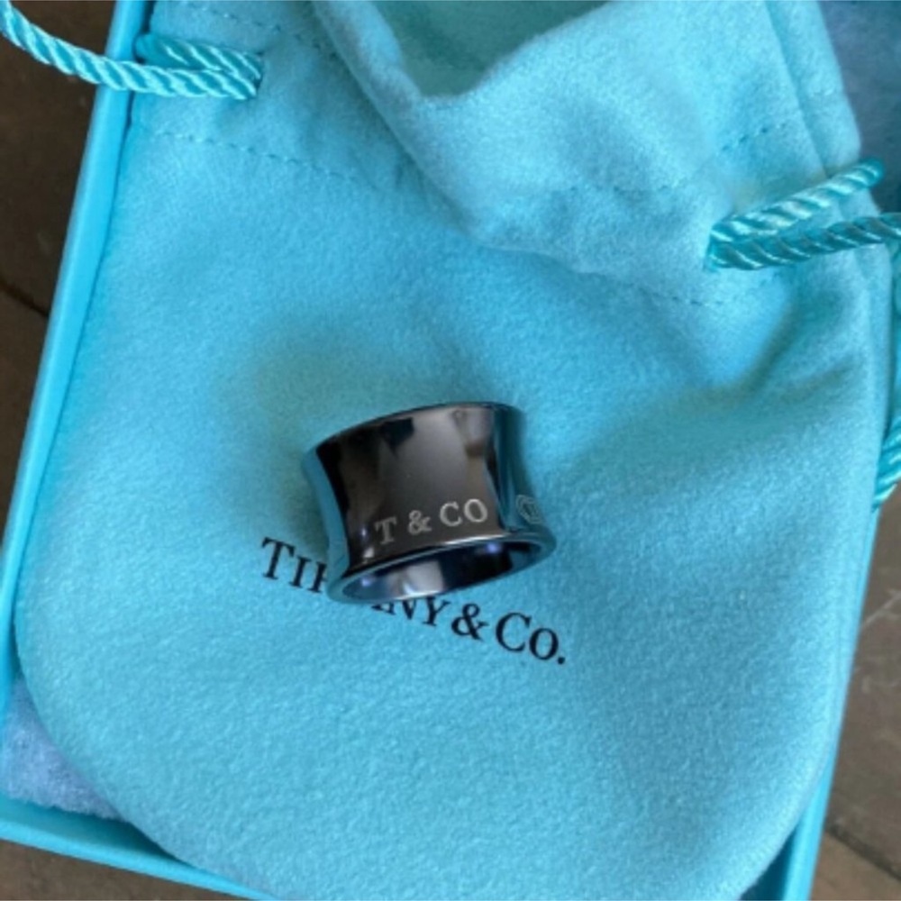 Tiffany & Co. Titanium 1837 Ring - Rare
